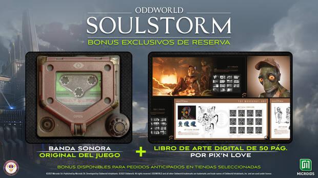 Bonus de reserva de las ediciones fsicas de Oddworld: Soulstorm