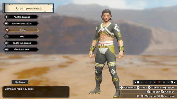 Monster Hunter Rise - Crear a tu personaje y tus camaradas