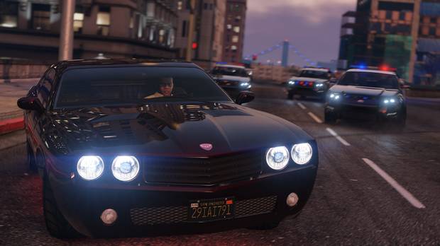 GTA Online - Huye de la policía