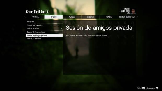 ¿Cómo crear una sesión privada de GTA Online?