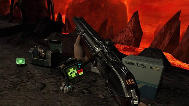 Captura de DOOM 3: VR Edition.