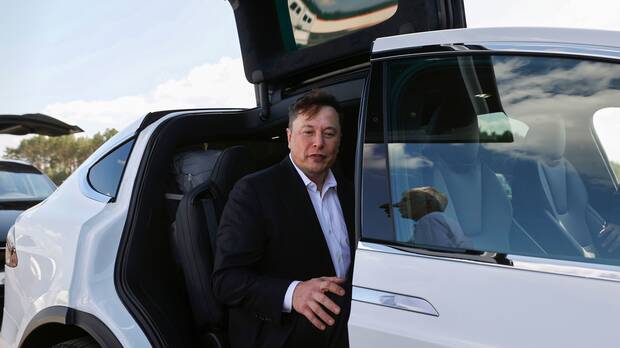 Musk en coche
