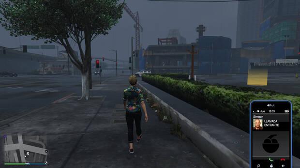 GTA Online - Llamada entrante de Simeon