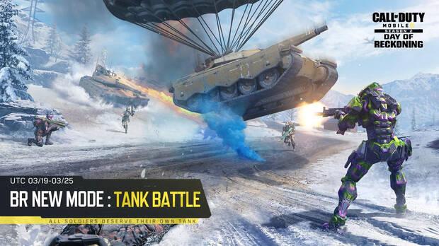 Call of Duty Mobile y Tank Battle