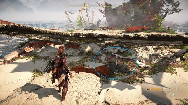 Horizon Forbidden West - Regreso al hogar: Montón de chatarra con el girocompás
