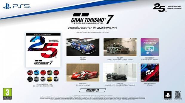 Gran Turismo 7 25 aniversario Tu Tienda de Videojuegos