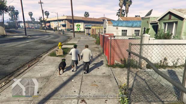 Desde el menú principal podremos alternar entre el Modo Historia y GTA Online.