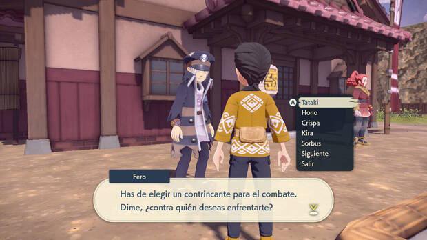 Leyendas Pokémon: Arceus - Todos los Entrenadores y Pokémon de los combates del Dojo