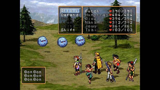 Captura de Suikoden.