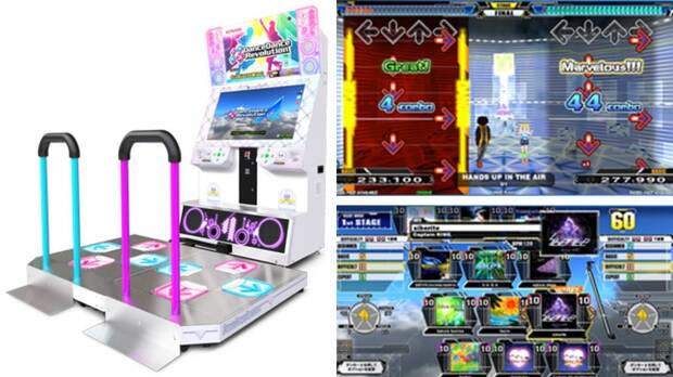 Dance Dance Revolution A, la última entrega de la saga de Konami.