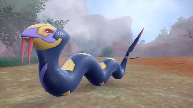 Seviper en Pokémon Escarlata y Púrpura.