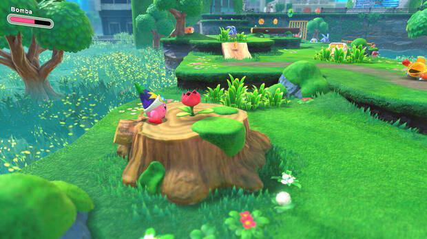 Kirby y la tierra olvidada - Valle Edificado: Tulipán nº 1