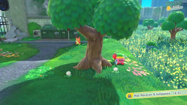Kirby y la tierra olvidada - Valle Edificado: Tulipán nº 4