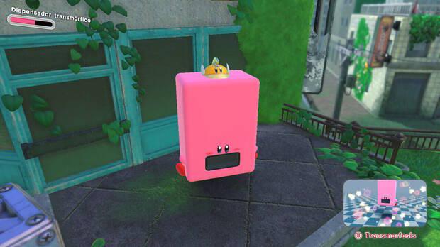 Kirby y la tierra olvidada - Dispensador transmórfico