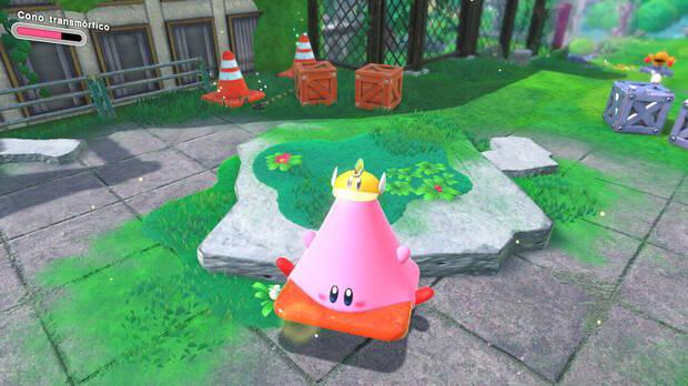 Kirby y la tierra olvidada - Cono transmórfico