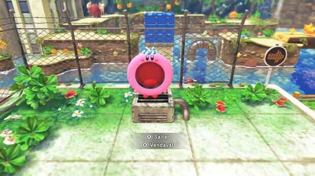 Kirby y la tierra olvidada - Anillo transmórfico
