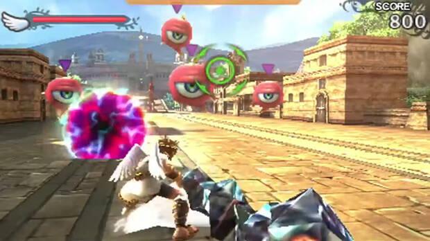 Captura de Kid Icarus Uprising.
