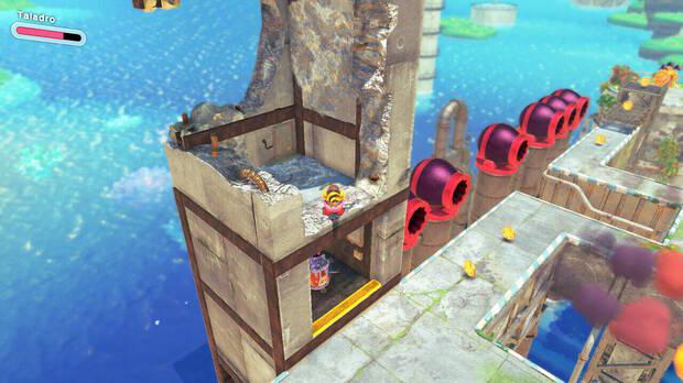 Kirby y la tierra olvidada - Islotes Cimentados: Waddle Dee nº 4