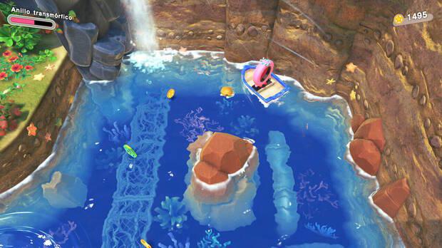 Kirby y la tierra olvidada - Playa Abandonada: Nuez toc toc nº 3