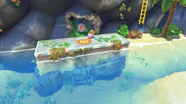 Kirby y la tierra olvidada - Playa Abandonada: Waddle Dee nº 1