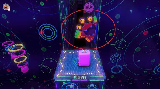 Kirby y la tierra olvidada - Invasión en la Casa del Terror: Tablones para destruir con el Dispensador transmórfico
