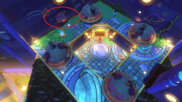 Kirby y la tierra olvidada - Desfile de Ensueño de Maravilia: Localización del cartel Se busca de Elfilin