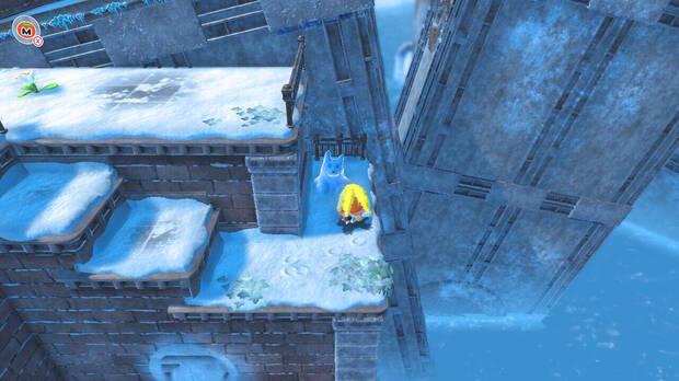 Kirby y la tierra olvidada - Calle Nívea Nordeña: Estatua de animal de nieve nº 3