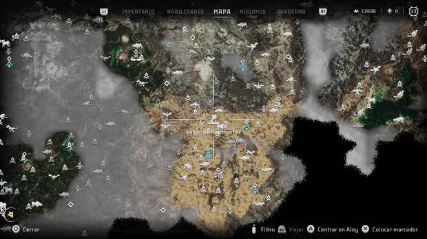Horizon Forbidden West - Localización de Reptívora #02