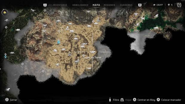 Horizon Forbidden West - Localización de Topo #01