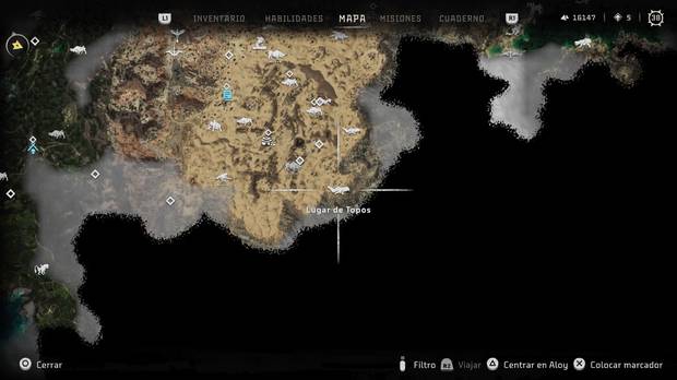 Horizon Forbidden West - Localización de Topo #02