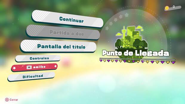 Kirby y la tierra olvidada - Cómo escanear figuras amiibo
