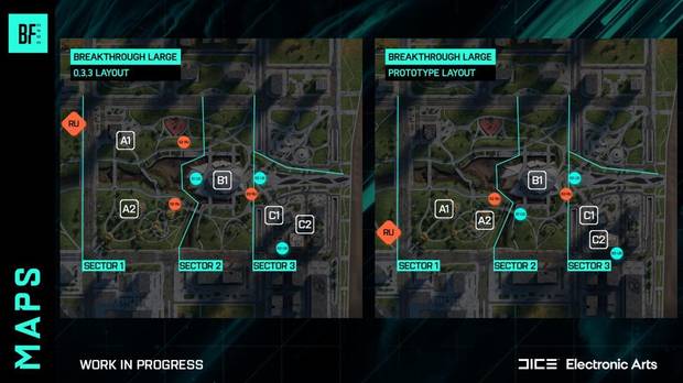 Cambios en los mapas de Battlefield 2042 que sern ms pequeos y concentrados