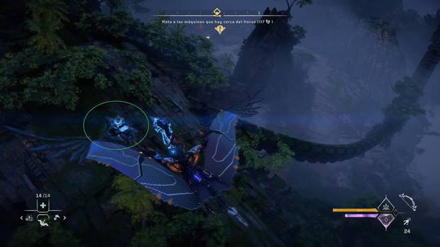 Horizon Forbidden West - El Valle de la Ordalía: ubicación de célula de energía