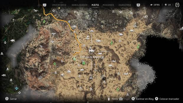 Horizon Forbidden West - Localización de Bégimo #01