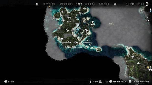 Horizon Forbidden West - Localización de Acechador #01