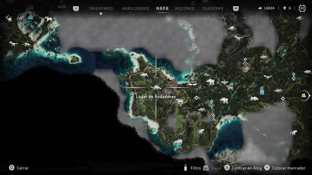 Horizon Forbidden West - Localización de Rodador #01