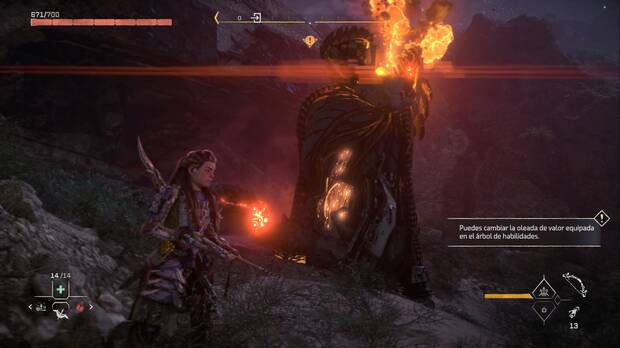 Horizon Forbidden West - Cubriendo gastos: Combate contra el Topo