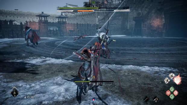 Hay un equivalente a Genichiro, un jefe muy difícil que te obliga a dominar las mecánicas de juego.