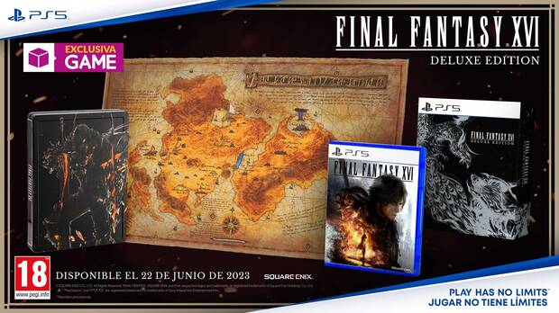 Reserva Final Fantasy 16 en GAME con DLC y pster exclusivo