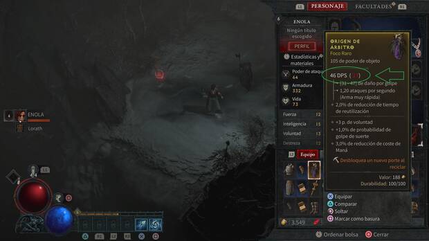 Diablo 4 - Prioriza el DPS