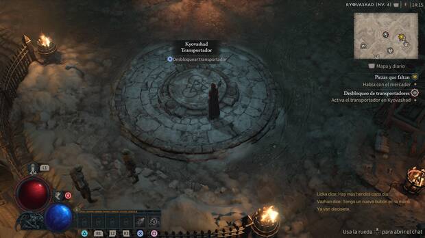Diablo 4 - Cómo desbloquear portales transportadores