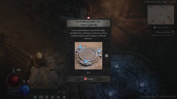 Diablo 4 - Requisitos de transportadores