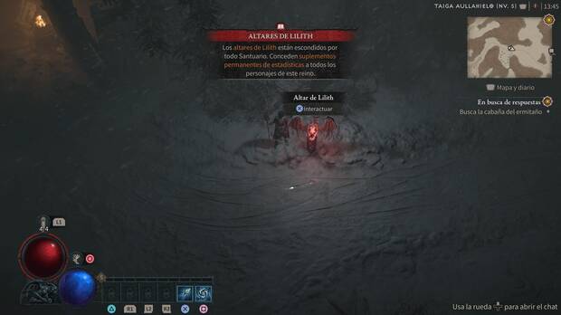 Diablo 4: Cómo funcionan los altares de Lilith