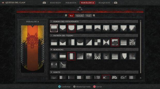 Diablo 4 - Personalizar el escudo del clan