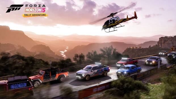 Cada trazado se puede jugar como una prueba de ‘rally’ o como una carrera tradicional.