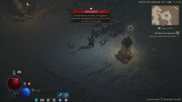 Diablo 4 - Explicación de los sagrarios y características