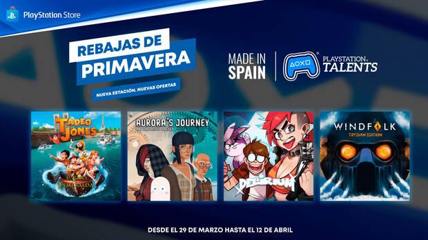 Ofertas primavera PS Store en PS5 y PS4 descuentos, rebajas y ms por tiempo limitado