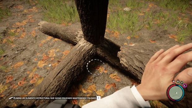 Sons of the Forest - Indicador para duplicar troncos en multijugador