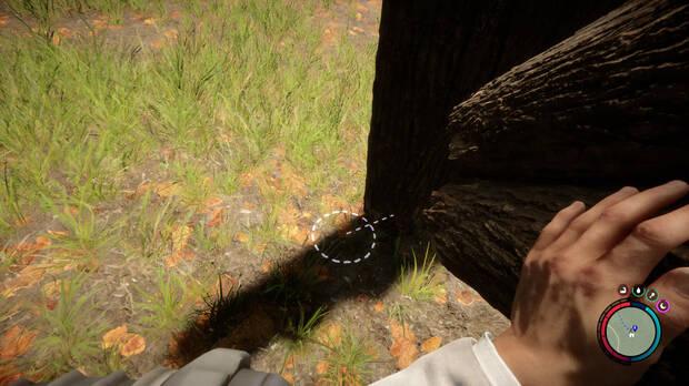 Sons of the Forest - Pegar troncos unos a otros para crear un muro