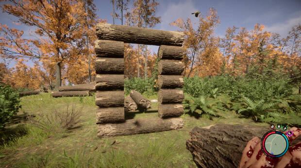 Sons of the Forest - Cortar un marco de puerta en una pared